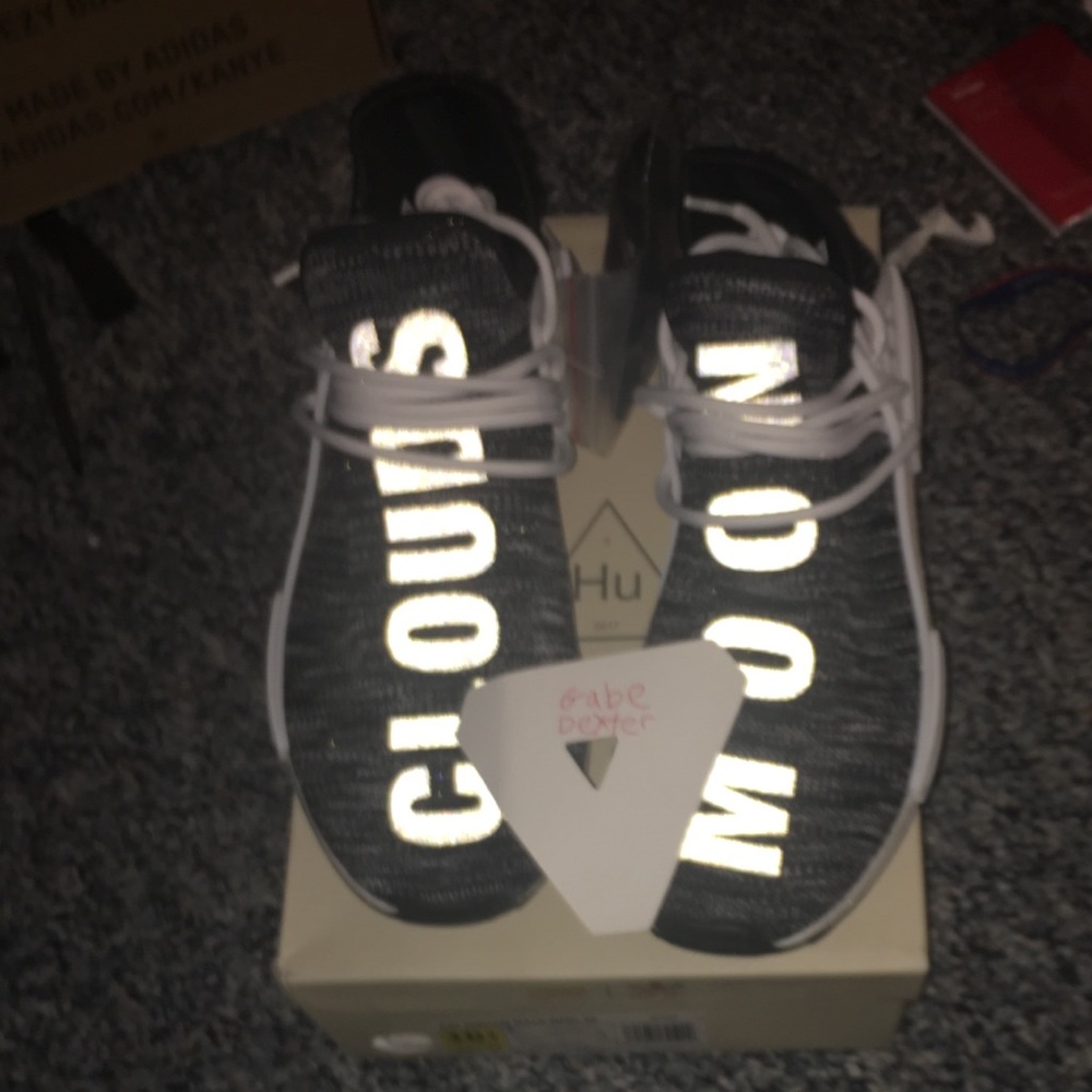 Human race NMD TR core black size 10.5